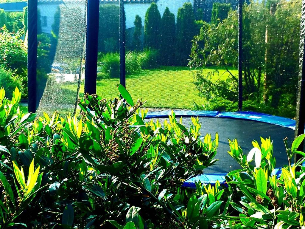 Ogród w obiekcie PoolGarden Nyaraló Siófok