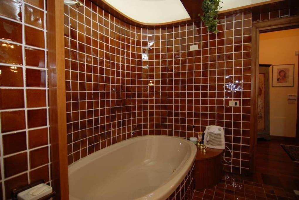 Koupelna v ubytování Conca di Sopra Home