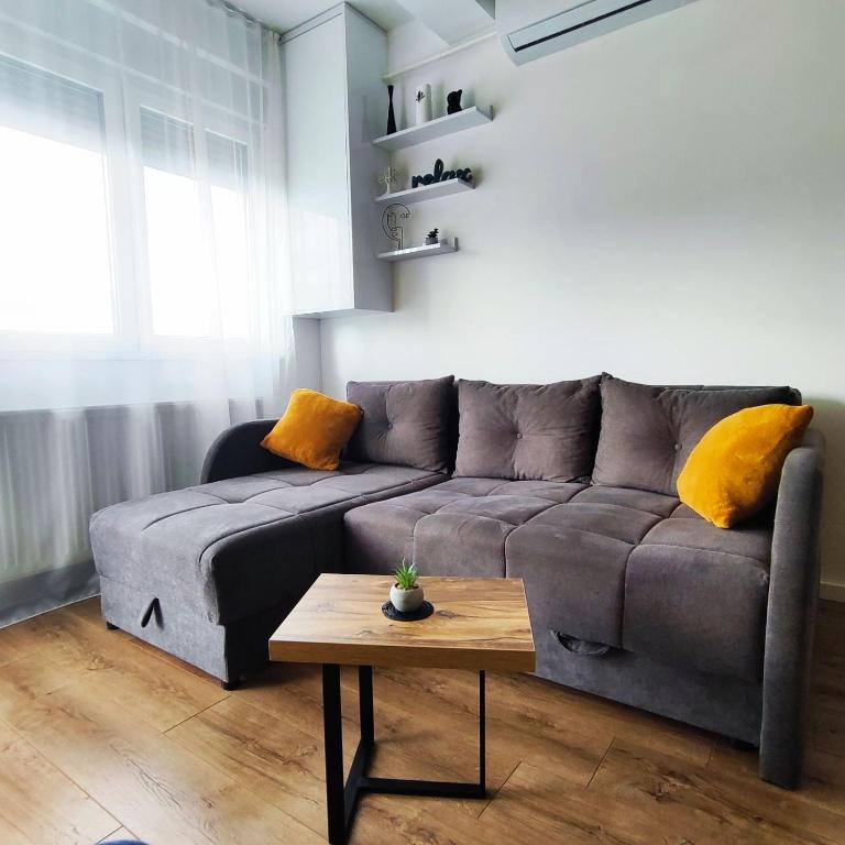 Posezení v ubytování VIP Apartment