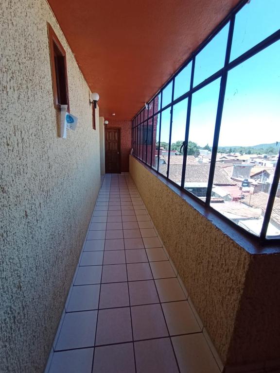 Balkón nebo terasa v ubytování Hotel Real de la Sierra