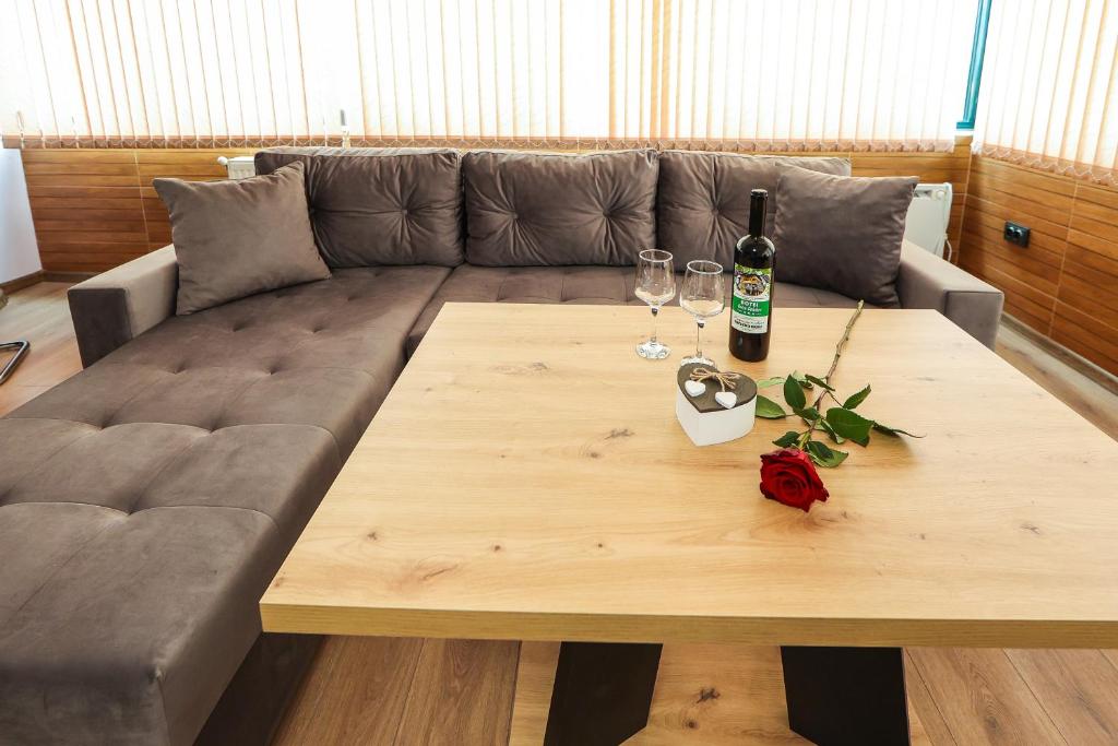 Posezení v ubytování Family Hotel Gotse Delchev
