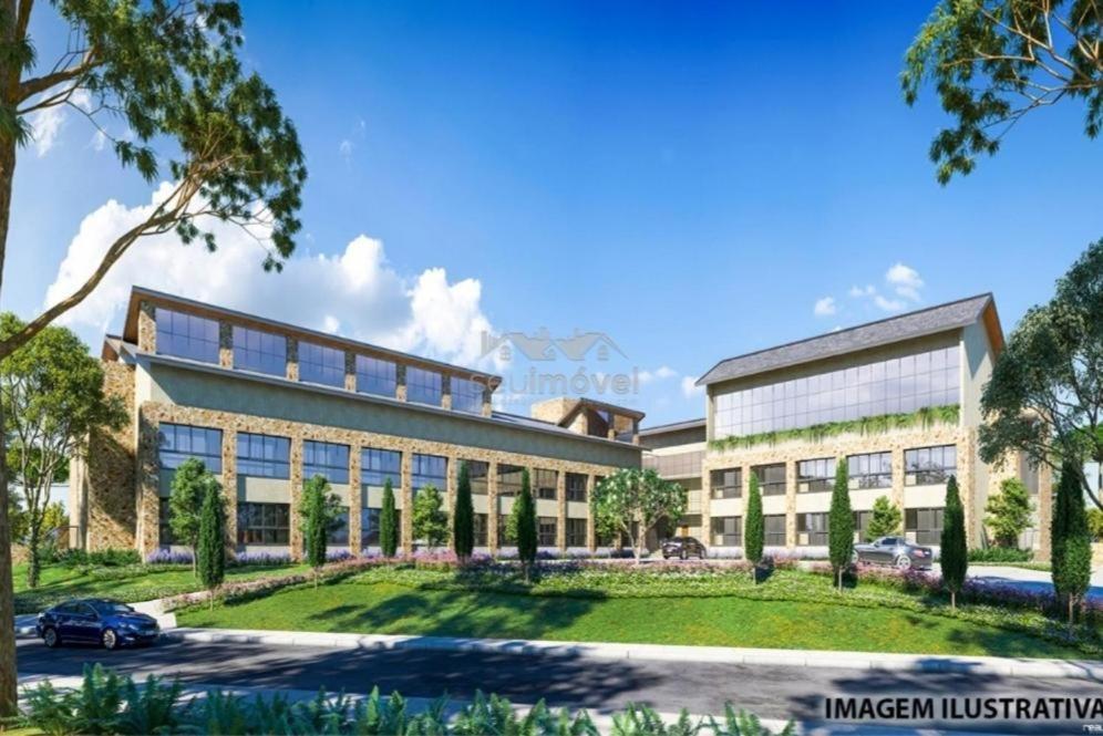 an artist rendering of an office building at Wanderlust Experience Hotel in Campos do Jordão