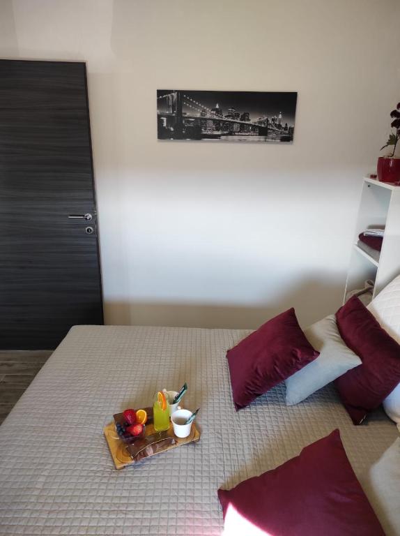 Postel nebo postele na pokoji v ubytování Sunshine Apartment