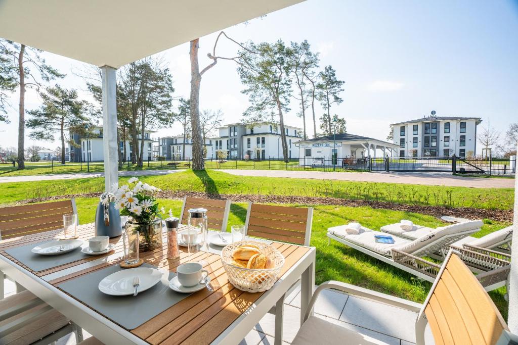 Ποτά στο Terrassenwohnung "Sonnengarten" - Haffresidenz