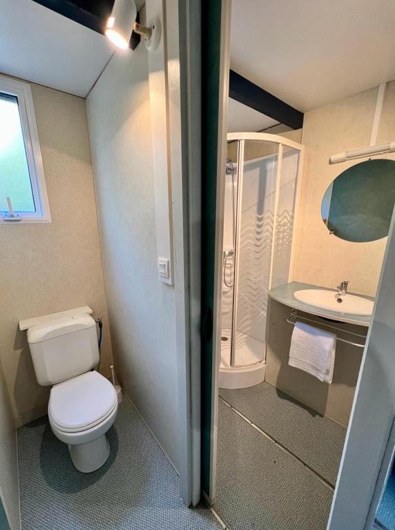 Koupelna v ubytování Camping TurisMar