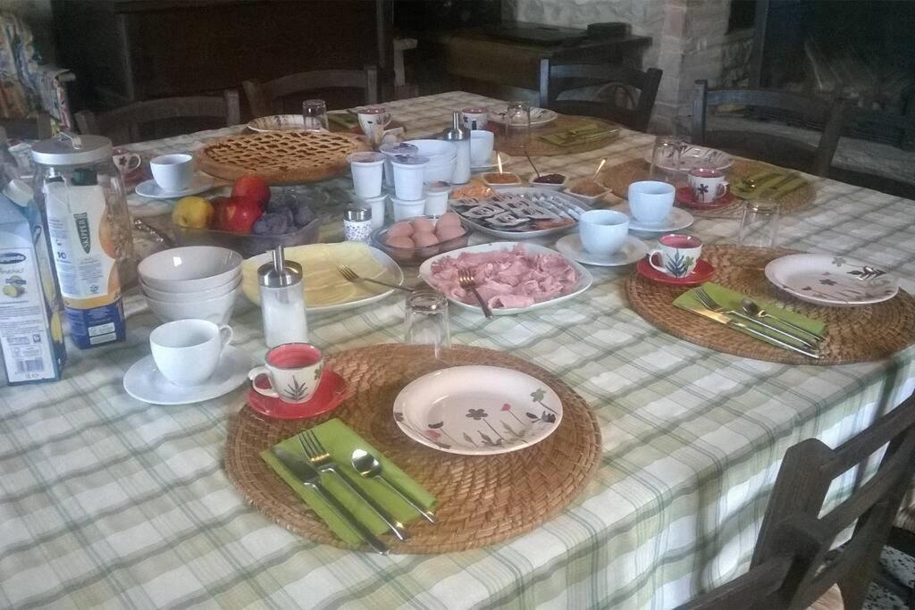 Jídlo v bed and breakfast nebo okolí
