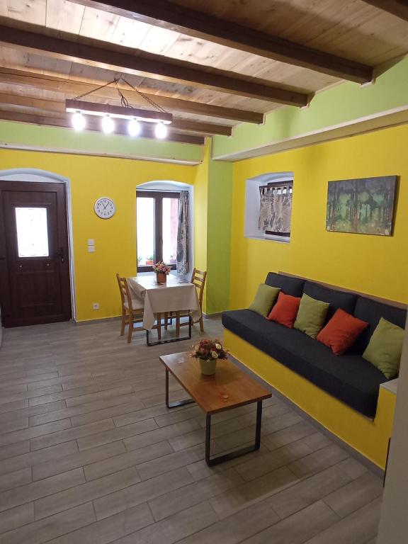 Posezení v ubytování GS APARTMENT