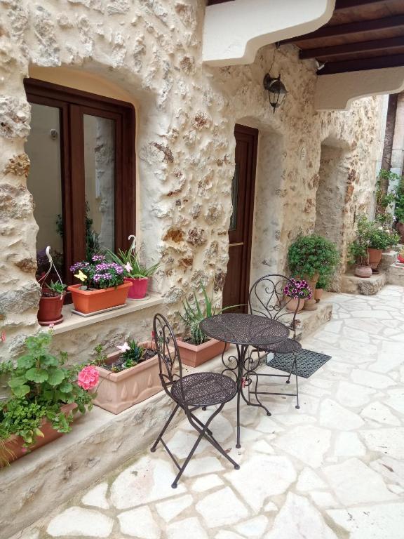 Patio nebo venkovní prostory v ubytování GS APARTMENT