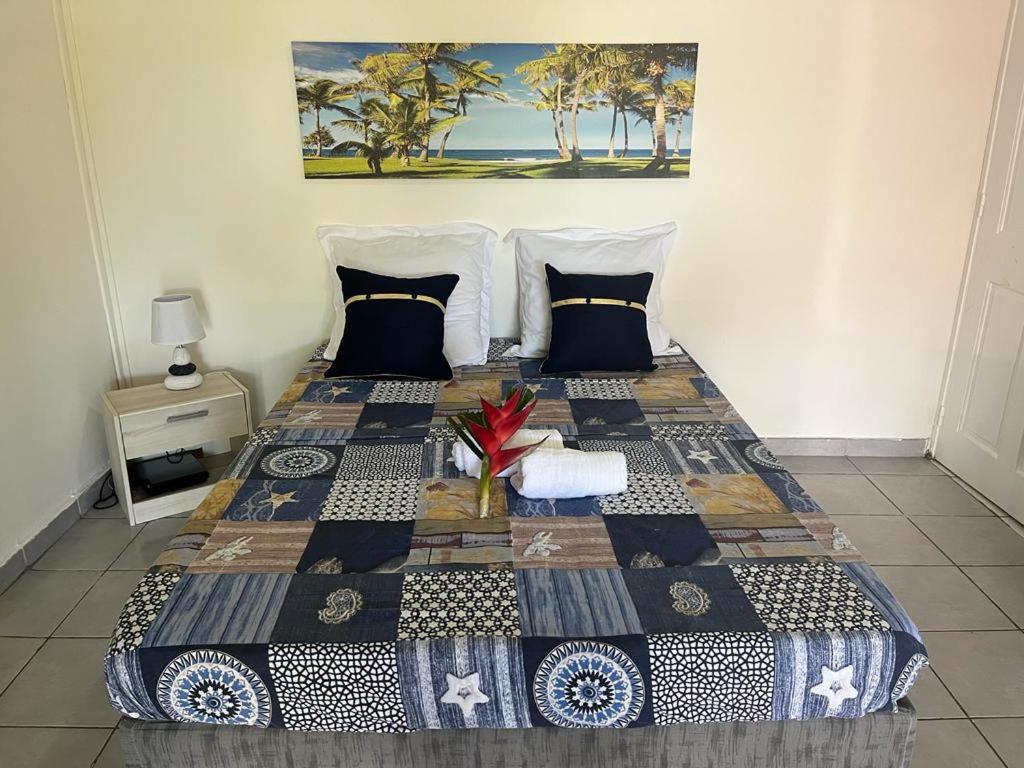 Posezení v ubytování Agréable appartement en rez-de-jardin à 450m de la mer