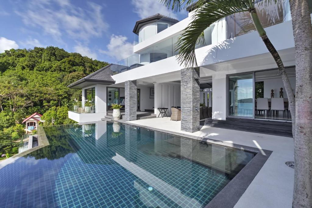 an image of a villa with a swimming pool at Luxury Villa in Cape Panwa in Panwa Beach