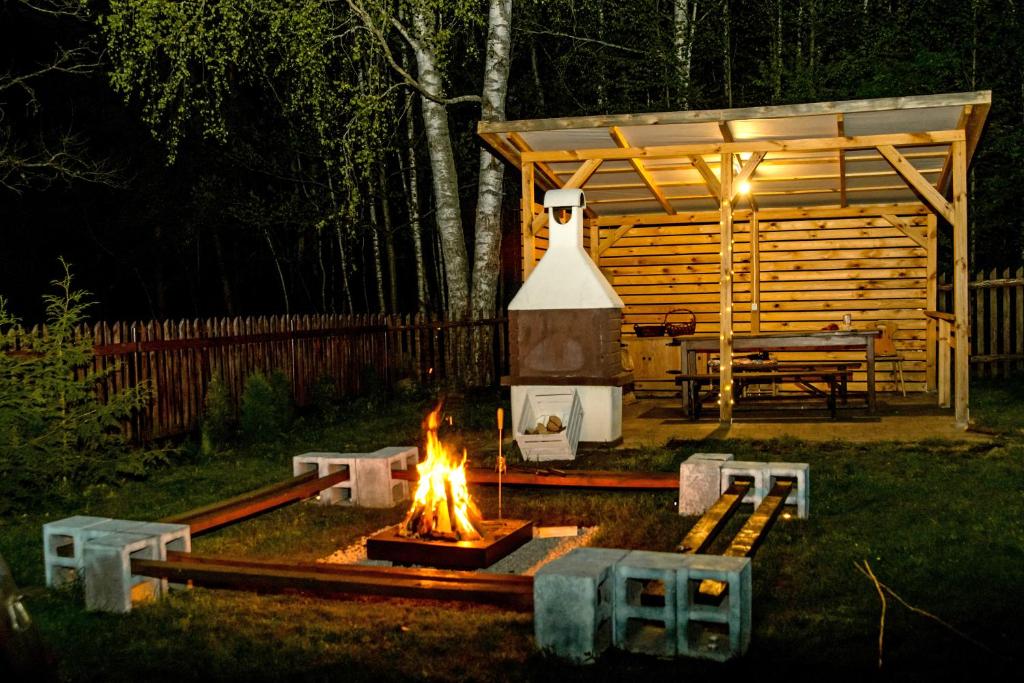 Fotografia z galérie ubytovania In The Woods - Chata w lesie na wyłączność v destinácii Supraśl