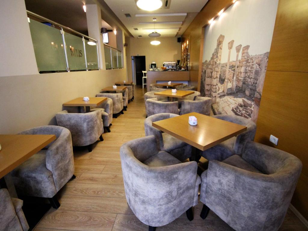 Posezení v ubytování Hotel Bylis