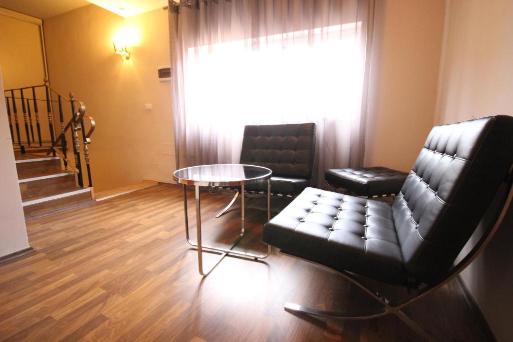 Posezení v ubytování Hotel Bylis