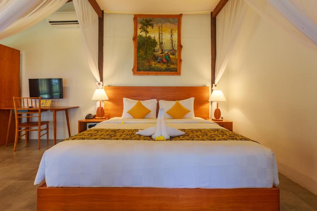 Villa So Long Banyuwangi - Ijen - Premier Cottage Ocean King Bed With Sea View