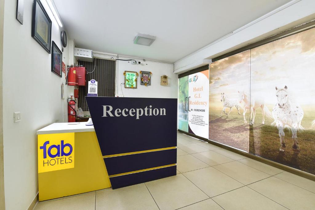 Vstupní hala nebo recepce v ubytování FabHotel GL Residency - Satellite