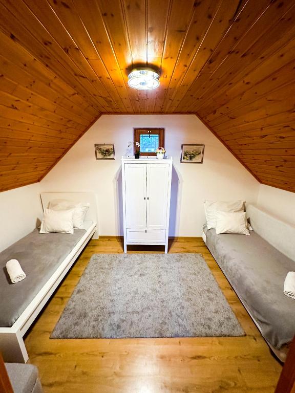 Posezení v ubytování Panoráma Csopak