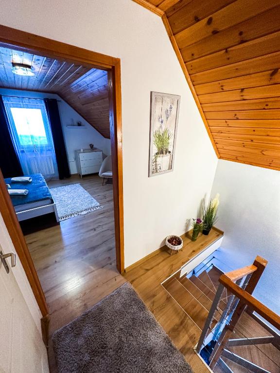Posezení v ubytování Panoráma Csopak