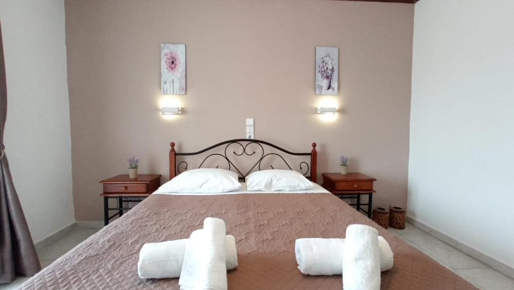 Postel nebo postele na pokoji v ubytování Venus Apartments