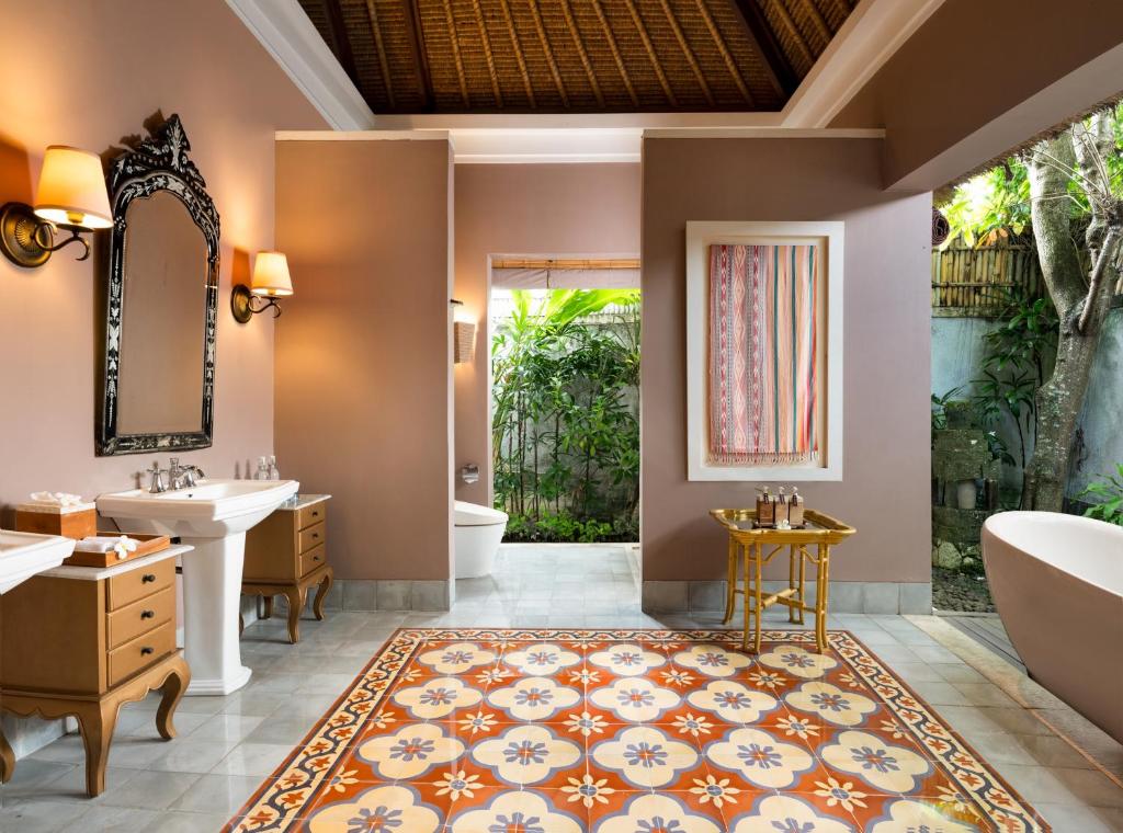 Koupelna v ubytování Sudamala Resort, Sanur, Bali