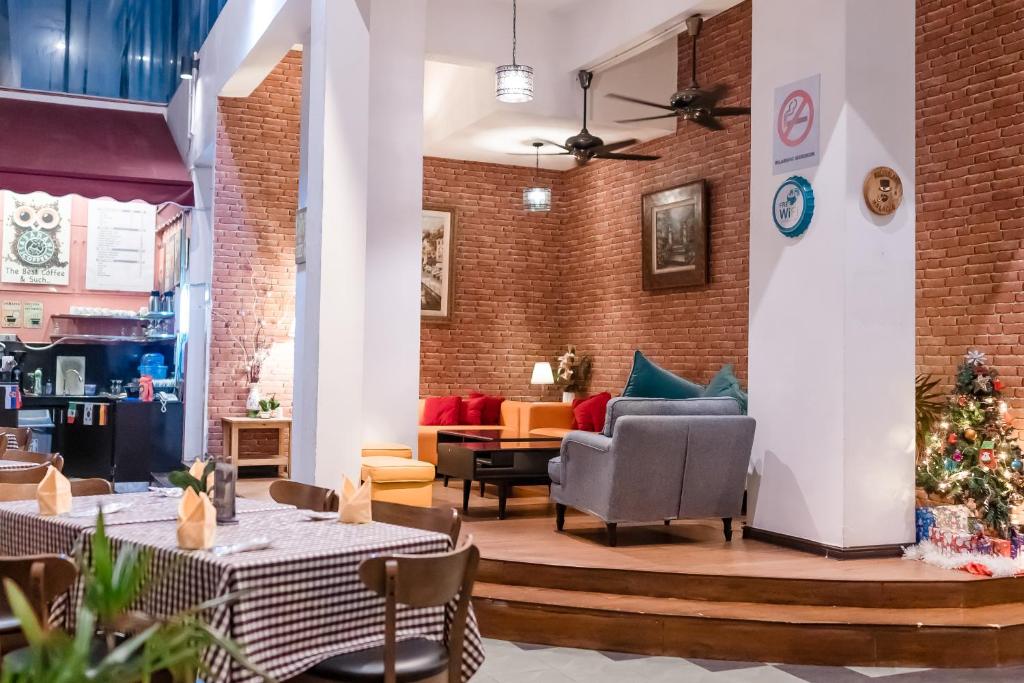 Posezení v ubytování MITC Hotel