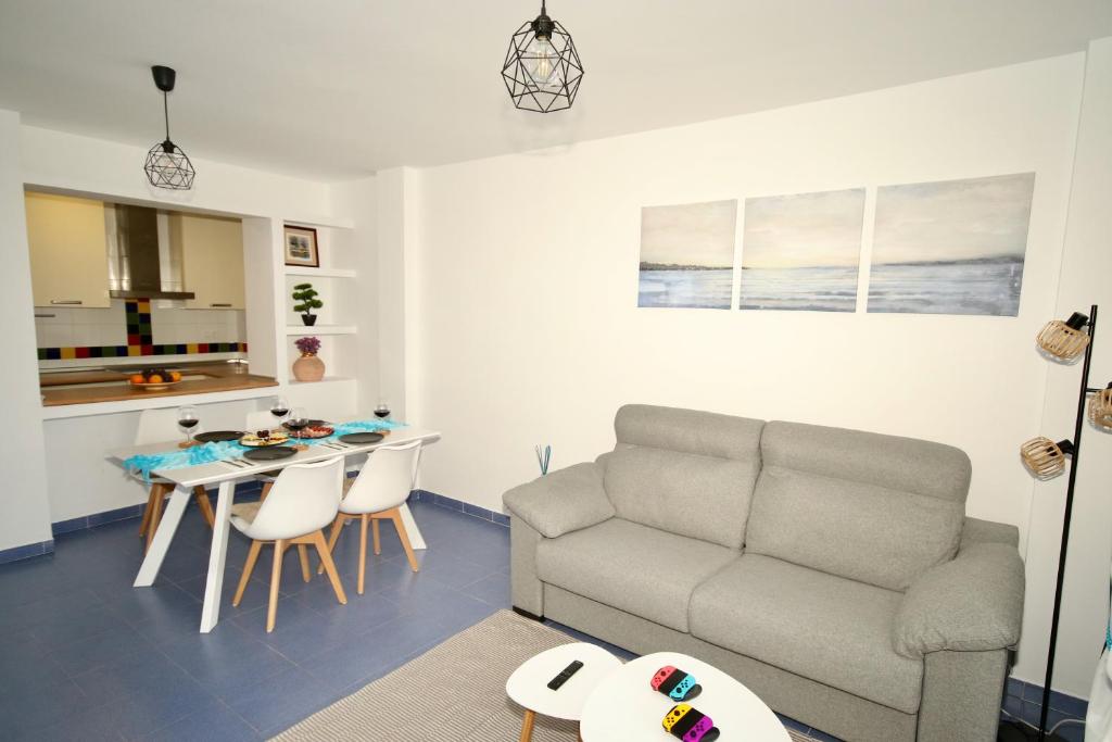 Posezení v ubytování Xposure beach apartment