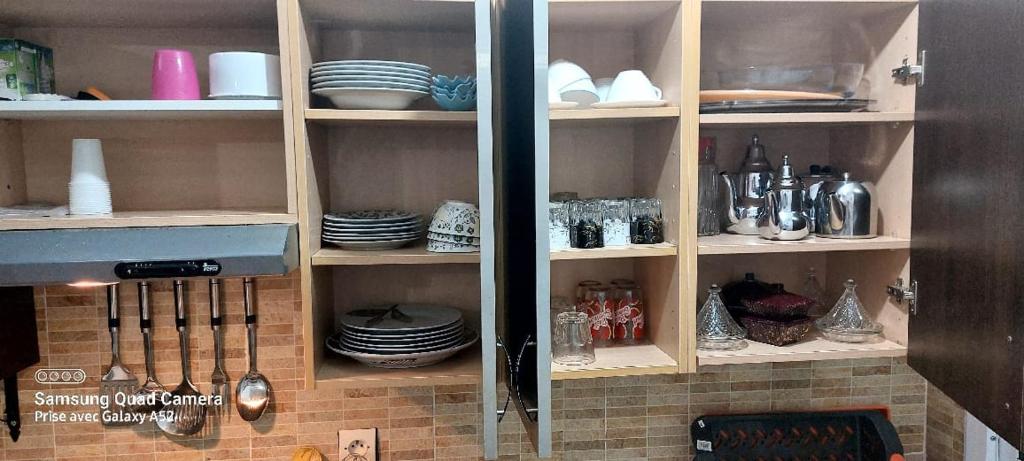 Kuchyň nebo kuchyňský kout v ubytování Appartement à OUED LAOU - TETOUAN