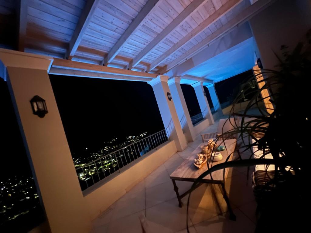 Balkón nebo terasa v ubytování Endless Blue