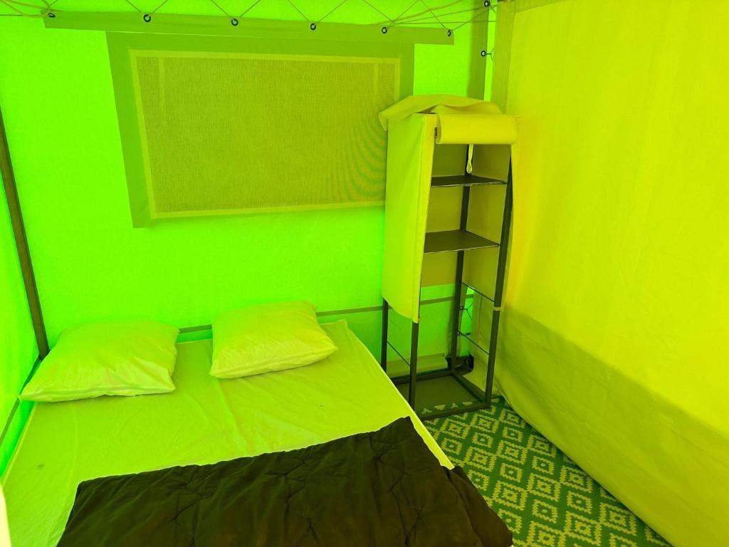 Postel nebo postele na pokoji v ubytování LES EYCHECADOUS