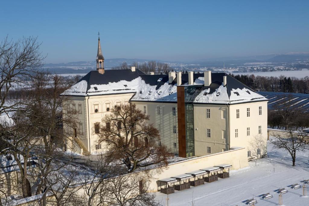 Hotel Zámek Svijany v zimě