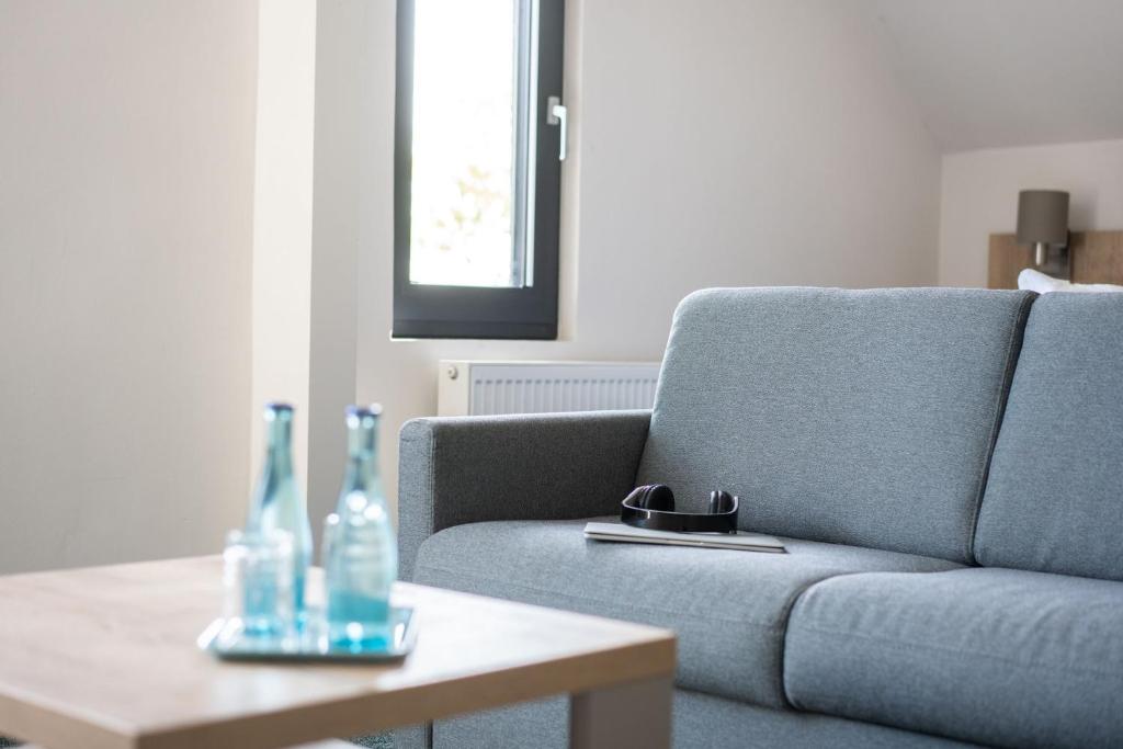 Posezení v ubytování Nordseehotel Tausendschön