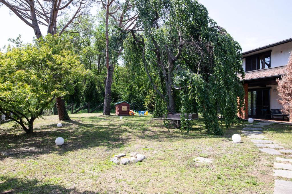 Zahrada ubytování Villa De Alberti