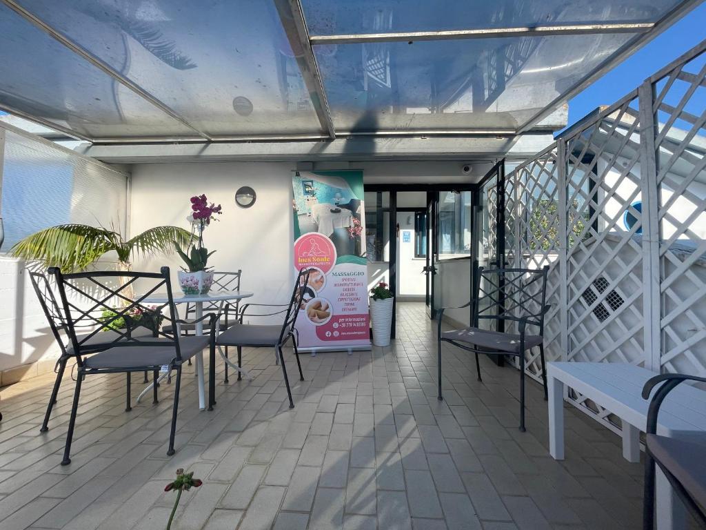 Balkón nebo terasa v ubytování Hotel Il Gioiello