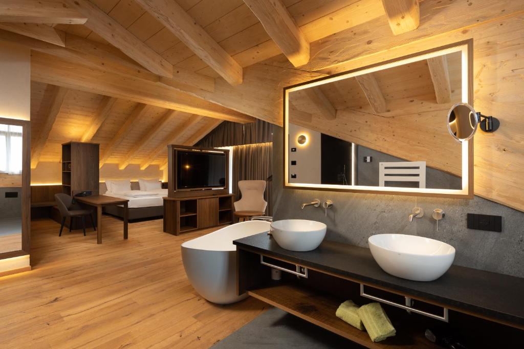 Vannituba majutusasutuses Camino Rustic Chic Hotel