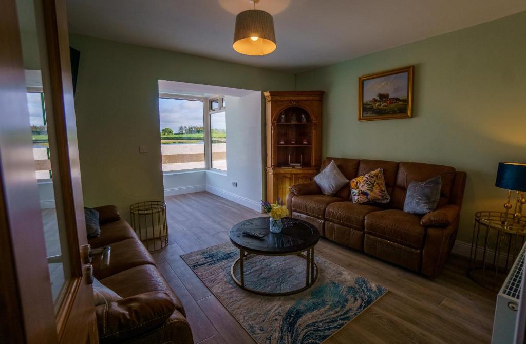 Posezení v ubytování Carrig Island Lodge
