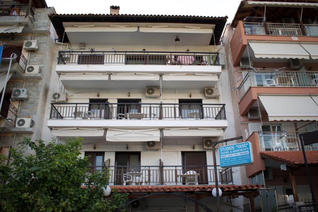 A balcony or terrace at Studios Vaso