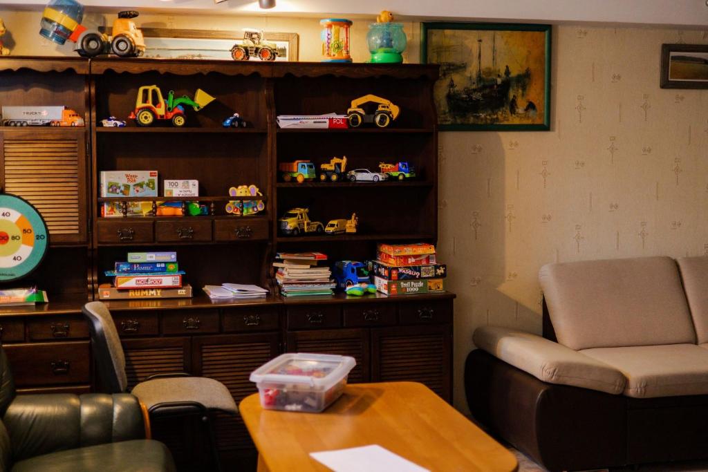 Posezení v ubytování Hotel Kliper