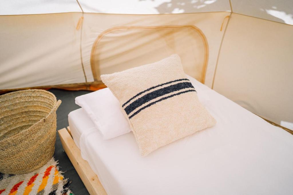 Postel nebo postele na pokoji v ubytování Camping 3 Estrellas Costa Brava