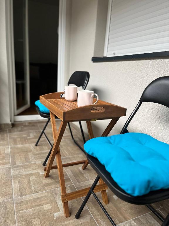 Posezení v ubytování Tik-tak apartment