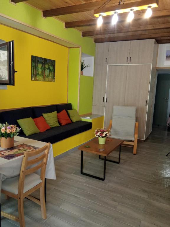 Posezení v ubytování GS APARTMENT