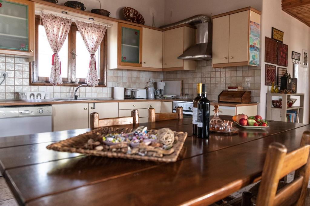 Kuchyň nebo kuchyňský kout v ubytování Villa Sofita