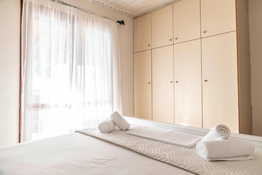 Postel nebo postele na pokoji v ubytování Villa Sofita