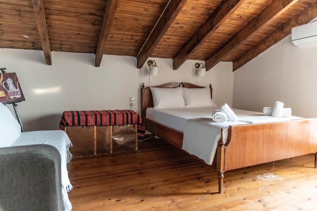 Postel nebo postele na pokoji v ubytování Villa Sofita