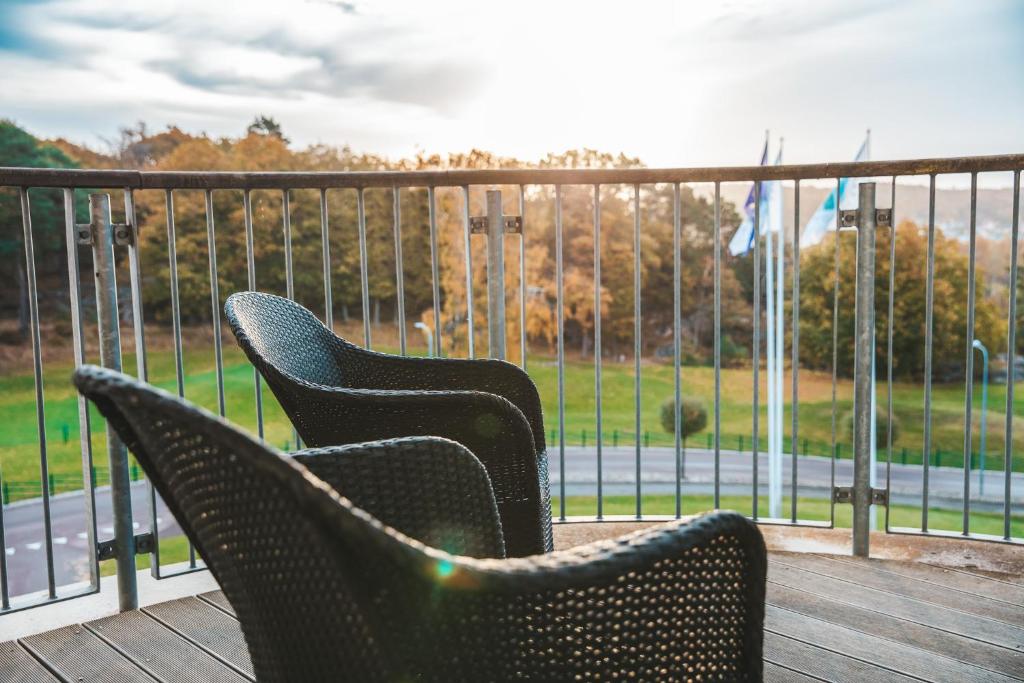 Balkón nebo terasa v ubytování Sankt Jörgen Park