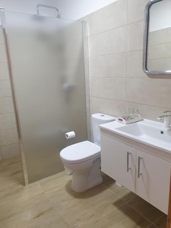 Łazienka w obiekcie Pension Verona