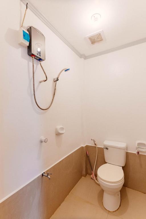 Koupelna v ubytování Kawayan Hostel