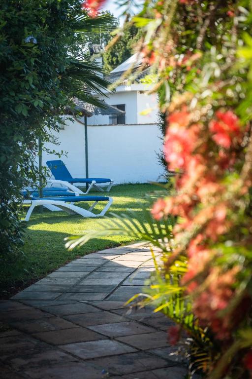 Zahrada ubytování Apartamentos Turísticos Cabo Roche
