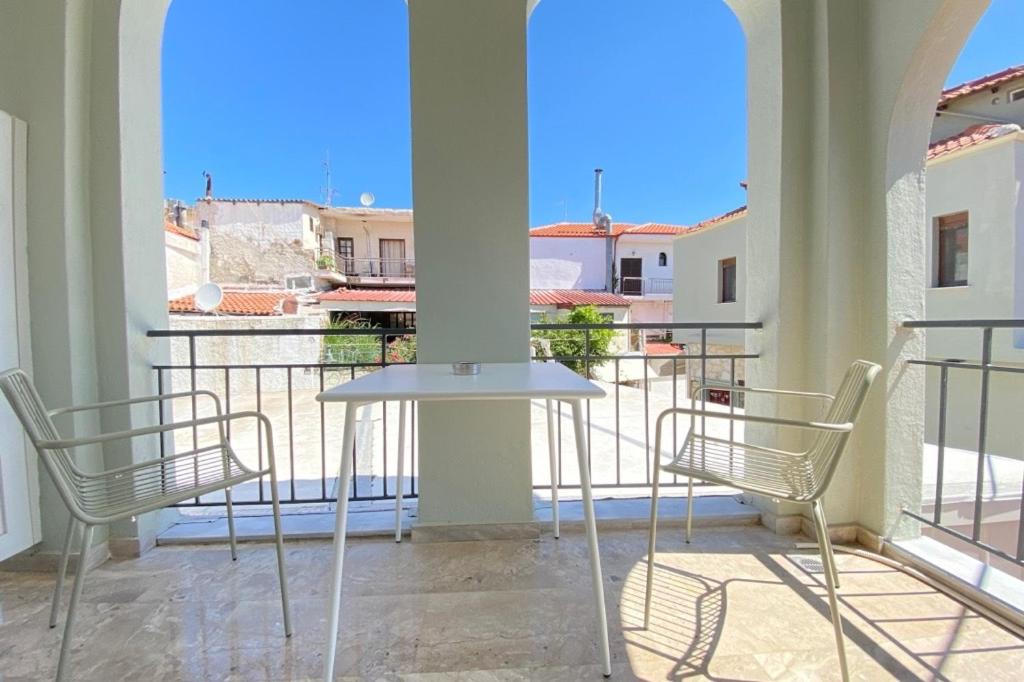Balcone o terrazza di Mageiras Boutique Hotel