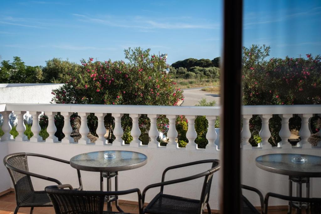 Balkón alebo terasa v ubytovaní Hostal Cabo Roche