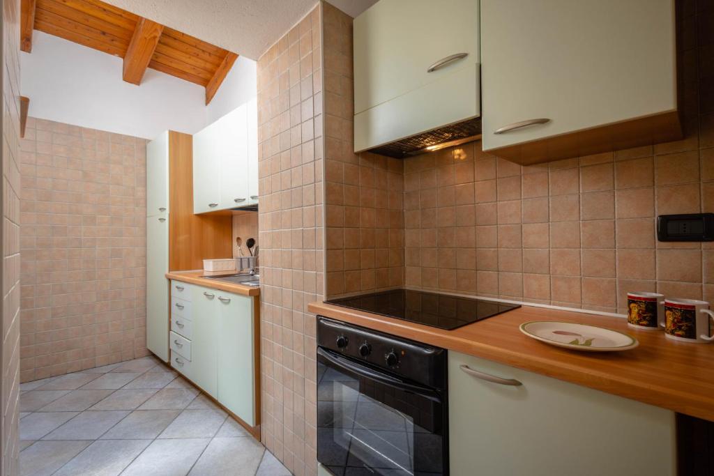 Kuchyňa alebo kuchynka v ubytovaní Inn Aosta Apartments