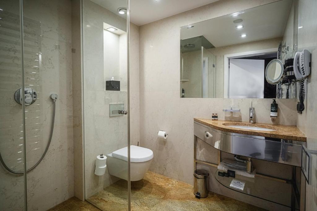Ein Badezimmer in der Unterkunft Rysy Boutique Hotel